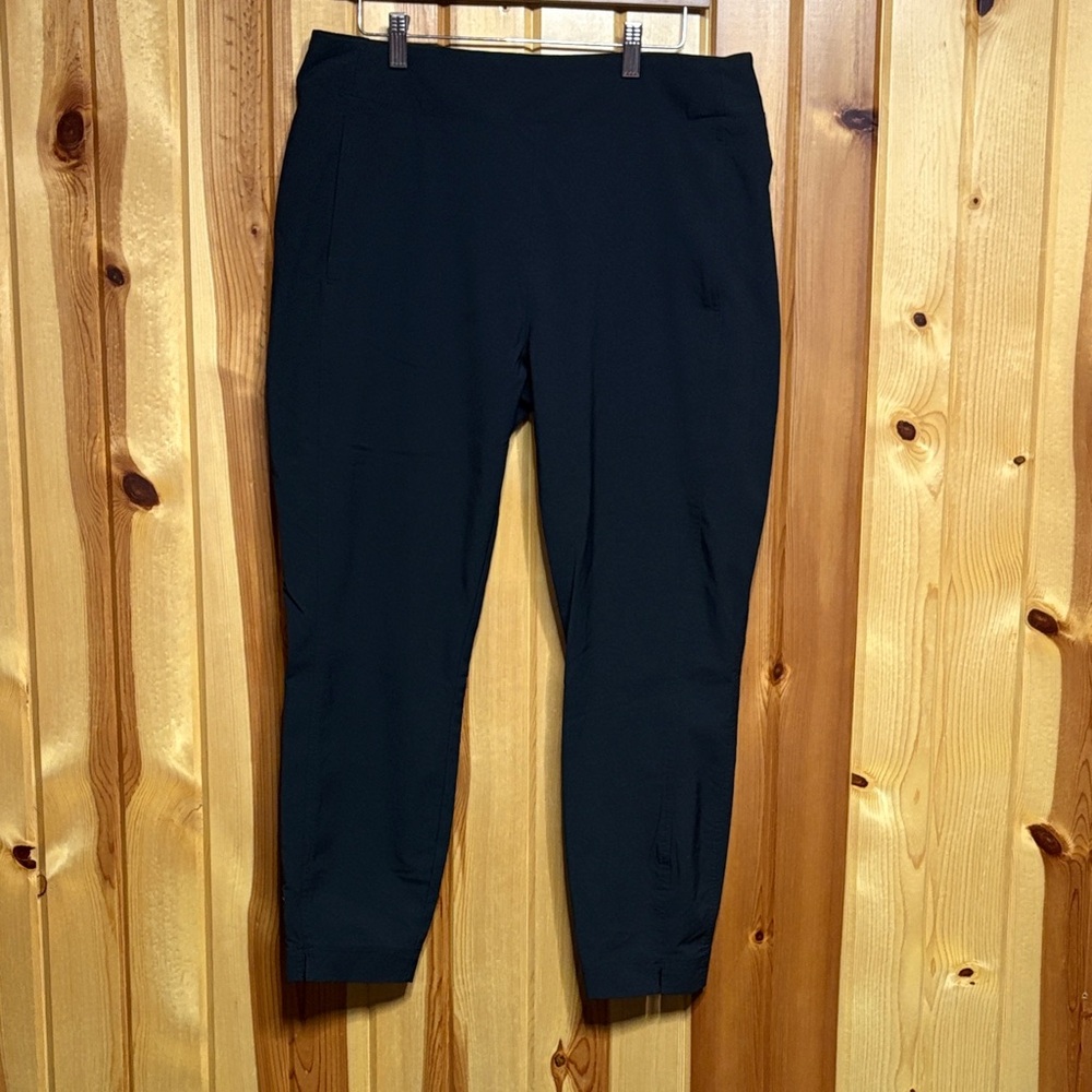 Columbia L Black Slim Tapered Ankle Pants